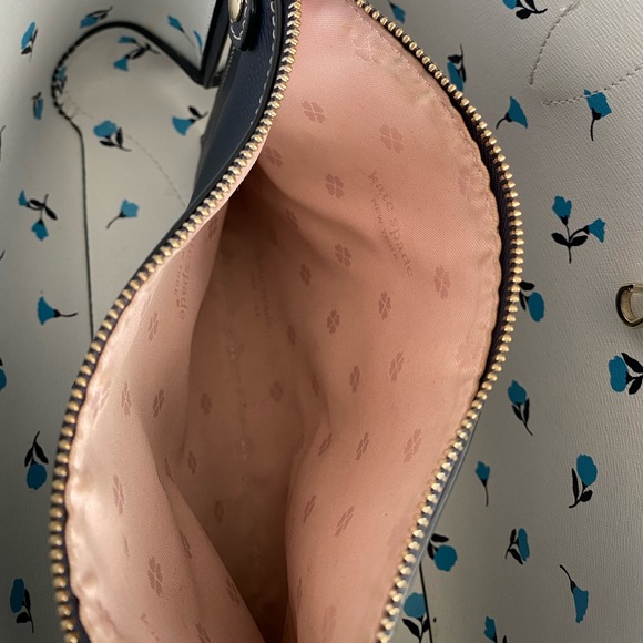 Kate Spade Navy Dainty Bloom Satchel - Picture 4 of 8